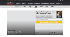 Desktop Screenshot of economyandmarkets.com